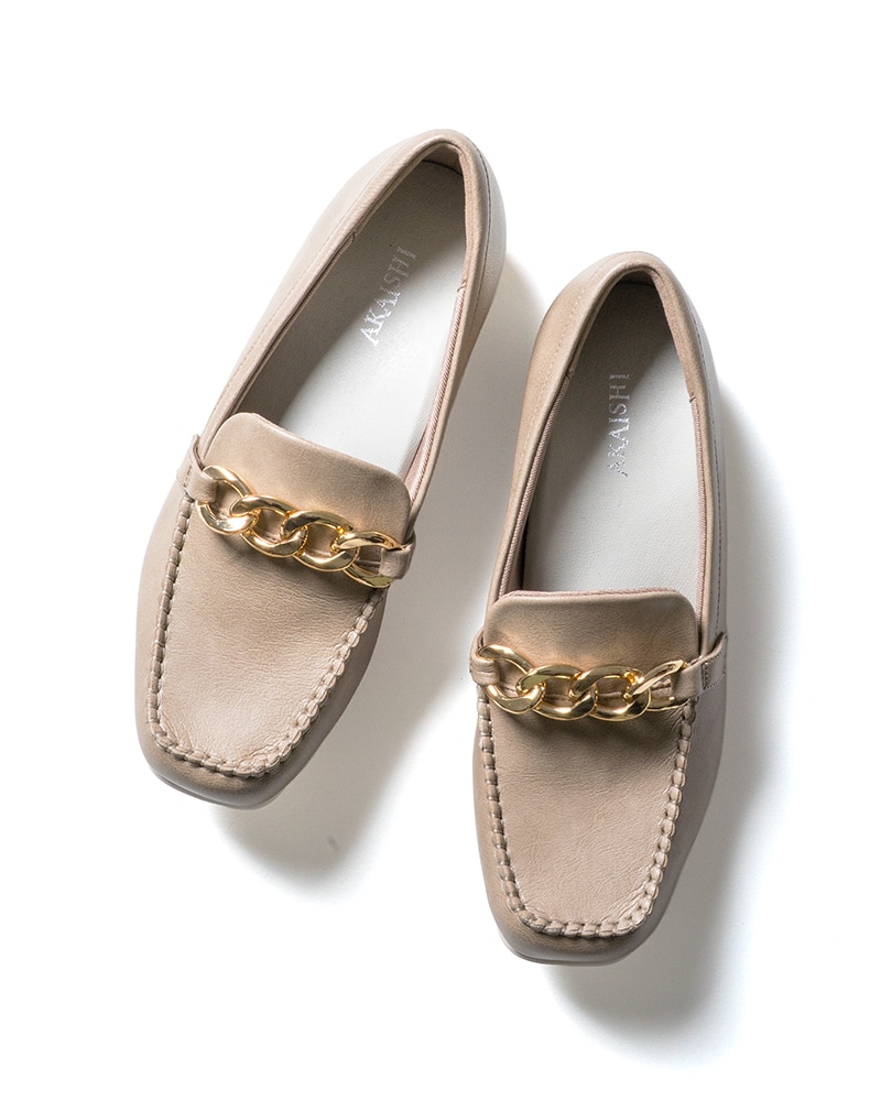 166チェーンモカシン