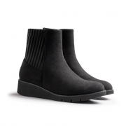 168ショートブーツ ニットコンビ